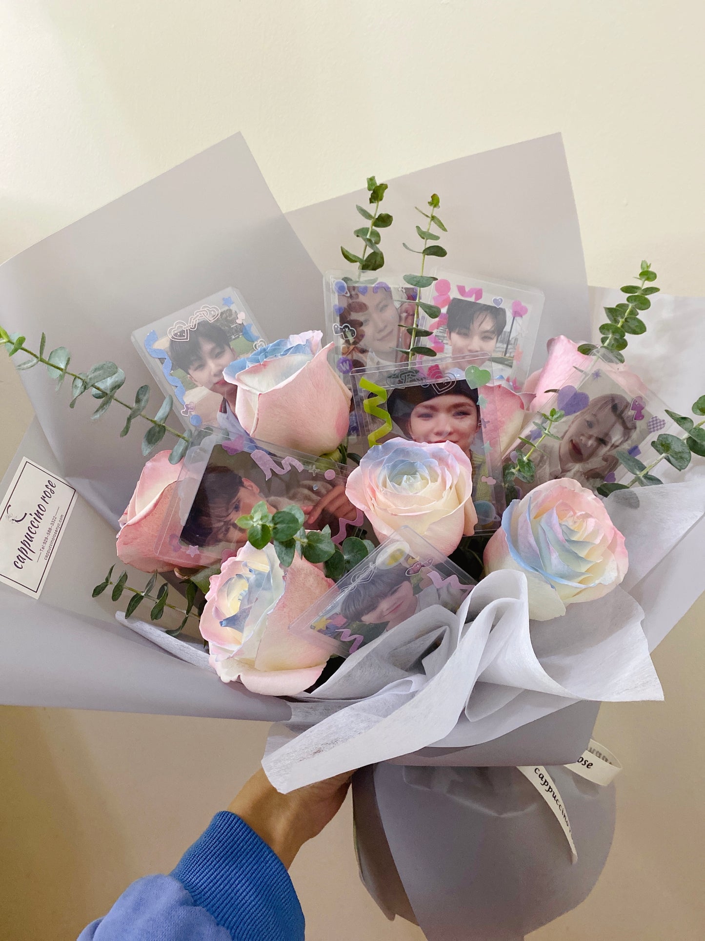 special design bouquet卡片自备
