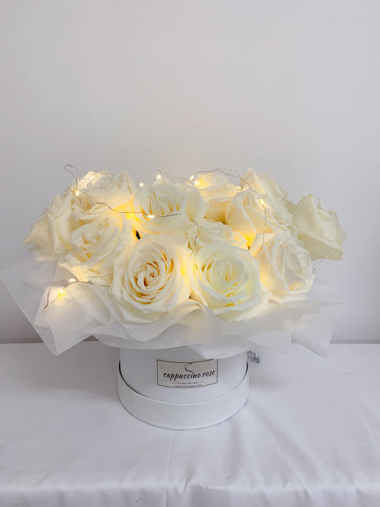 White rose box