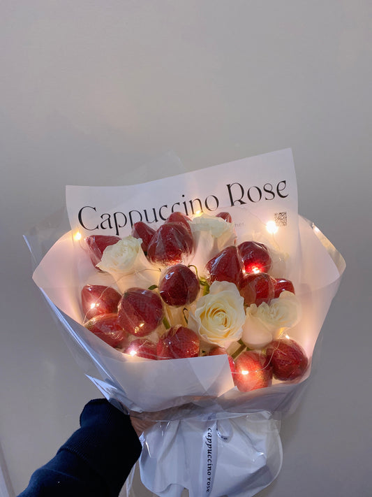 strawberries bouquet